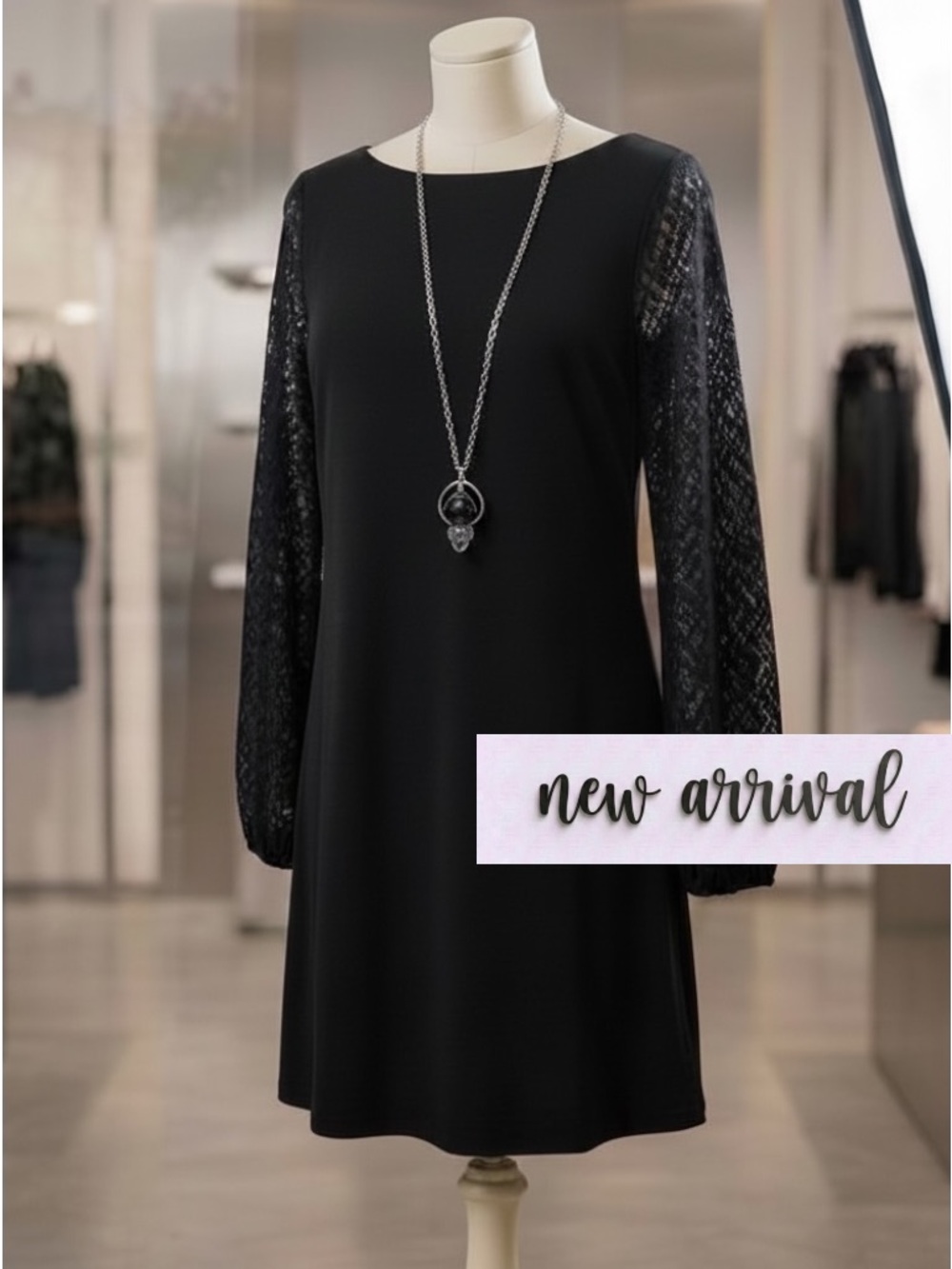 NWOT Michael Kors Eyelet Sleeve Shift Dress